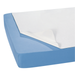 Suprima 3014 - PVC Bettauflage Bettschutz Laken Folienstärke 0,25 mm weiß